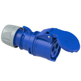 SHARK CEE Kupplung 16A / 3-polig / 6h / IP44 – 230V / 50+60Hz