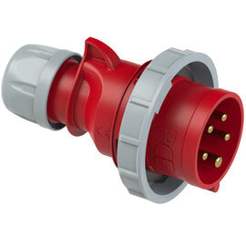 SHARK CEE Stecker 16A / 5-polig / 6h / IP67 – 400V / 50+60Hz