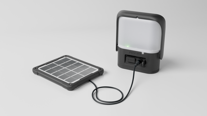 Solarlampe Mid – Solarbetriebene LED-Einsatzleuchte 300 lm / IP64 / 11,52 Wh LiFePO4